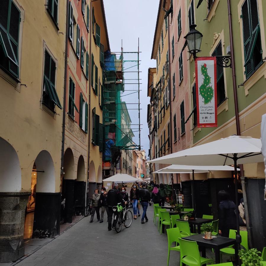 Vista Sul Carruggio, Centro Storico Di Chiavari Exteriér fotografie
